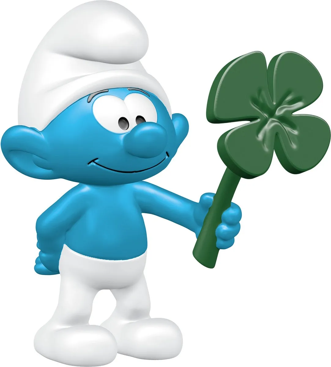 Schleich Smurf met Klaver 20797 - Veelkleurig