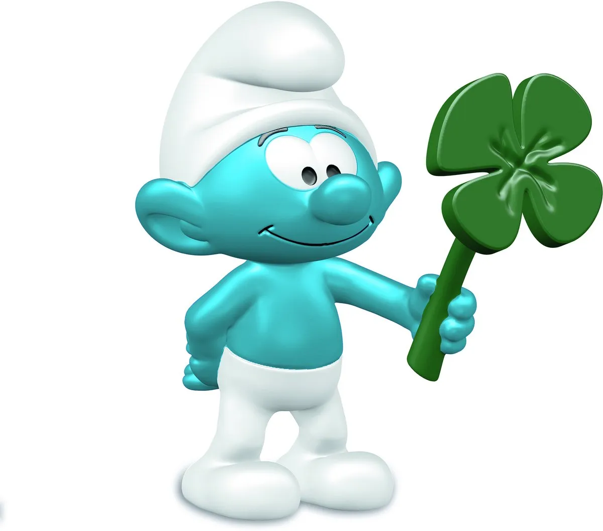 Schleich Smurf met Klaver 20797