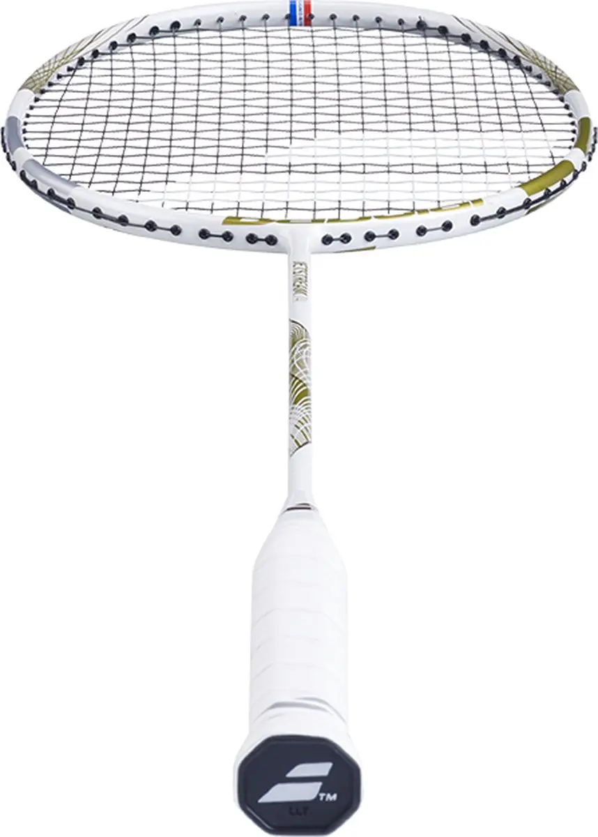 Babolat Jetstream 74 Badmintonracket - Wit/Goud
