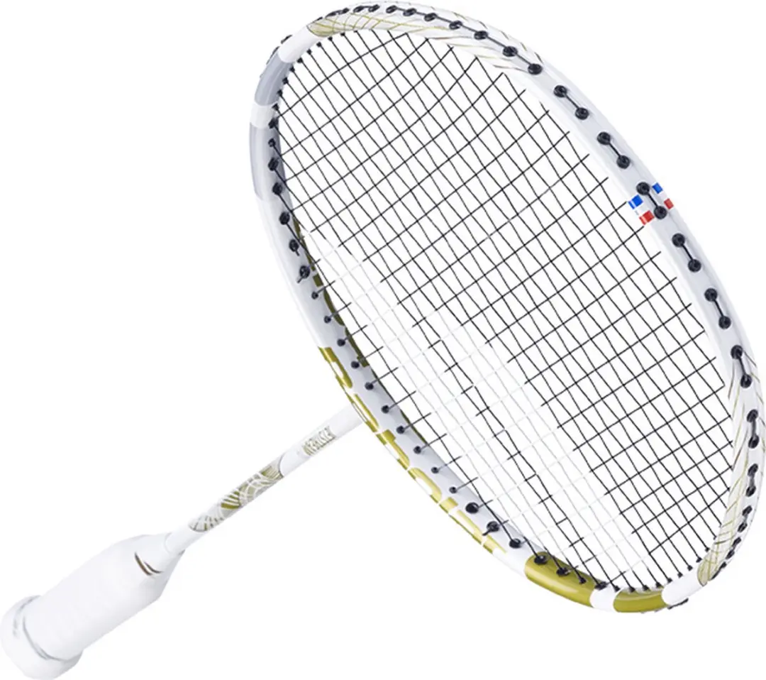 Babolat Jetstream 74 Badmintonracket - Wit/Goud