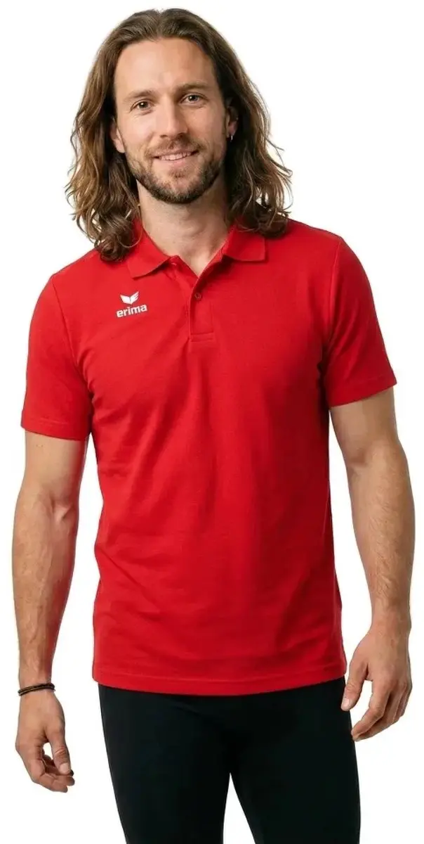 Erima Basics Sportpolo Rood - XXL - afbeelding 6 van 6