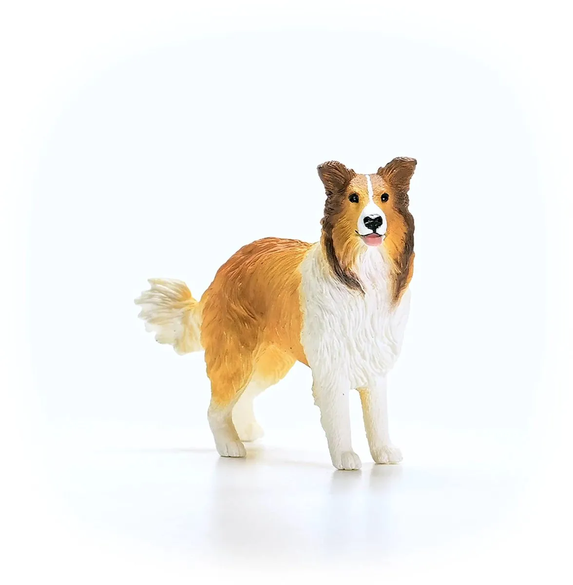 Schleich Farm World Collie 13998 - Bruin/Wit