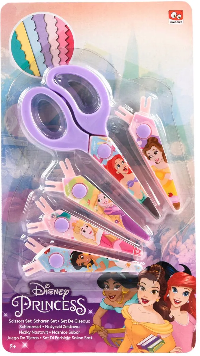 Disney Princess Scharenset - Multicolor - 5 Stuks