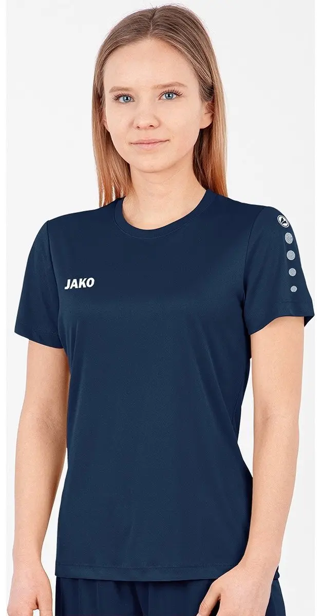 JAKO Team Shirt Dames Korte Mouw - 34 Marine
