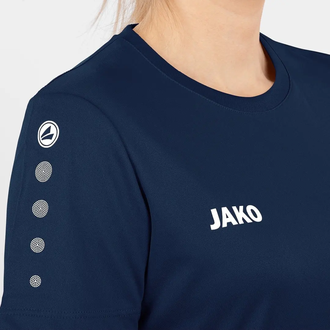 JAKO Team Shirt Dames Korte Mouw - 34 Marine