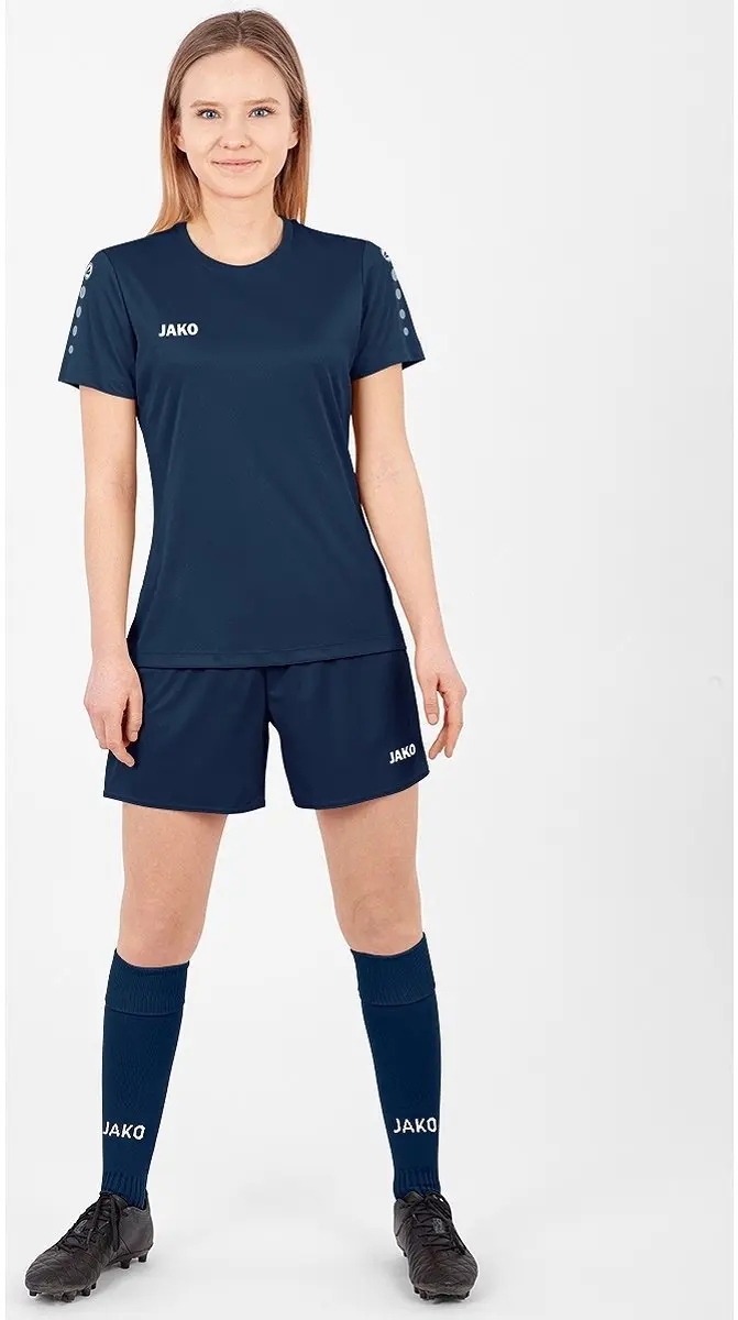 JAKO Team Shirt Dames Korte Mouw - 34 Marine