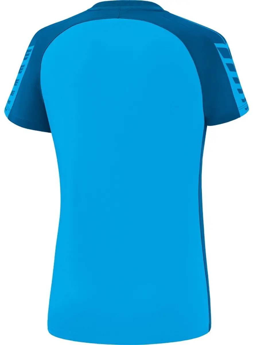 Erima Six Wings T-Shirt Dames - Lichtblauw 36