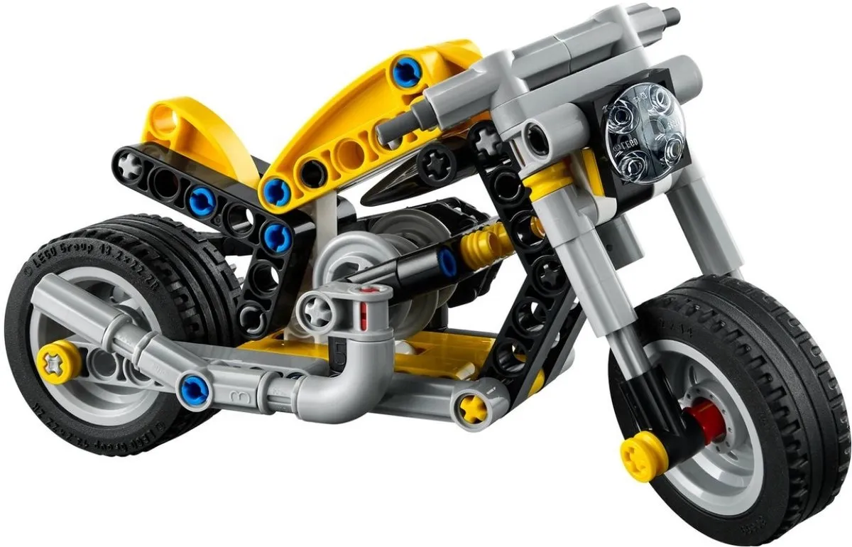 LEGO Technic Gele Motor 42225 - 151 Stukken - afbeelding 6 van 6