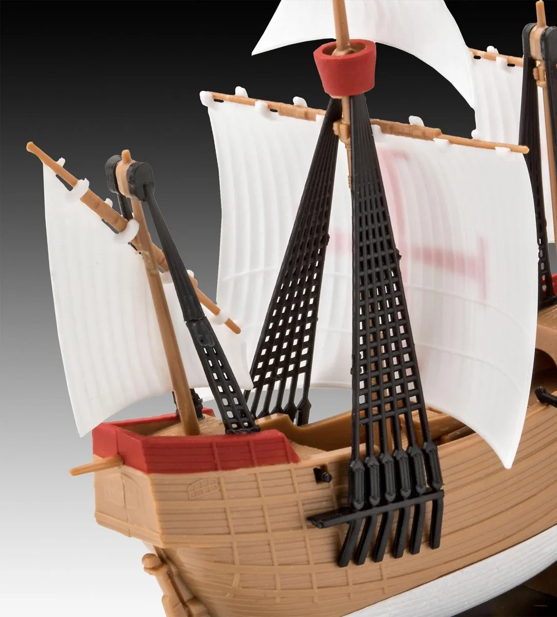 Revell Modelset Easy-Click System Santa Maria 38-delig - Bruin/Zwart/Rood/Wit