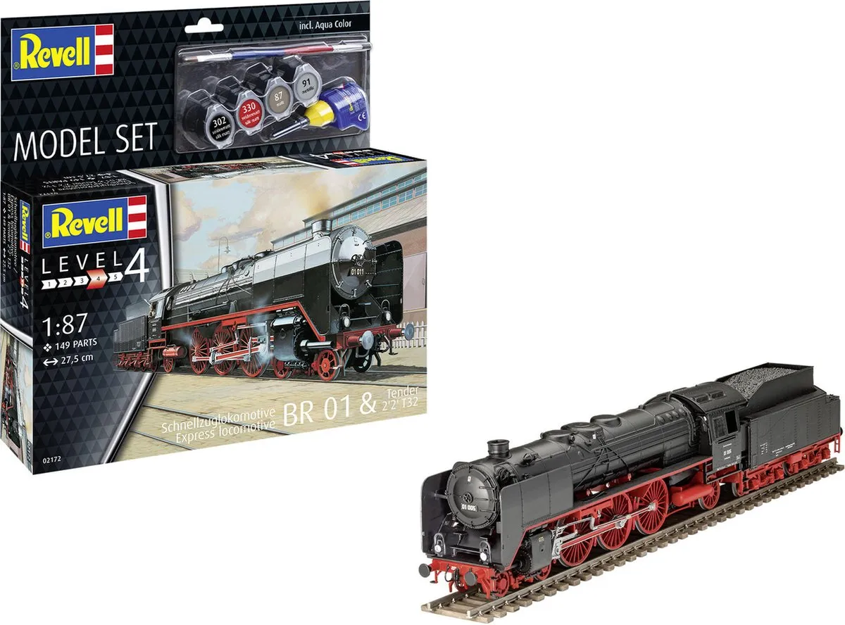 Revell 62172 Express Locomotive BR01 Modelbouwpakket 1:87