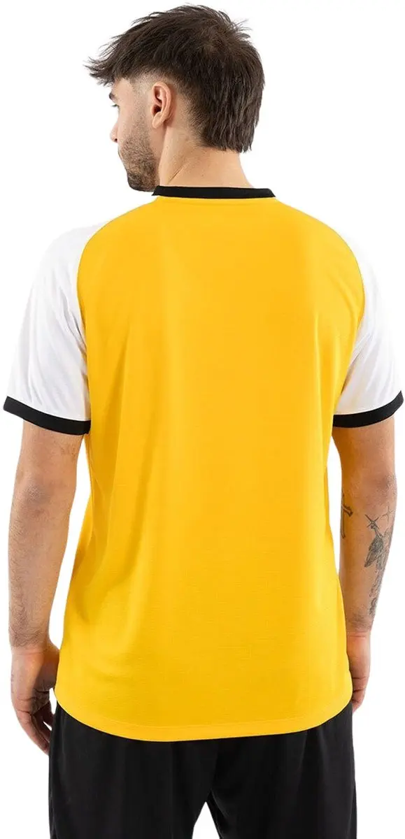 Jako Dynamic SS Shirt Heren - Maat L - Geel/Wit/Zwart - afbeelding 6 van 6