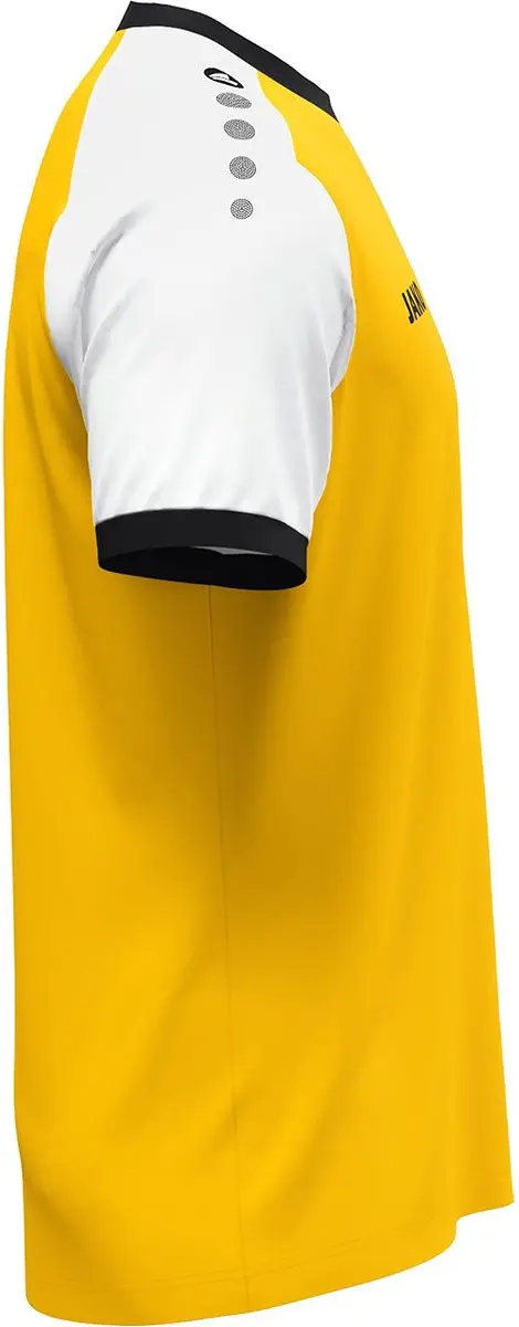 Jako Dynamic SS Shirt Heren - Maat L - Geel/Wit/Zwart