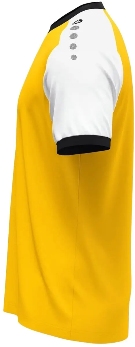 Jako Dynamic SS Shirt Heren - Maat L - Geel/Wit/Zwart