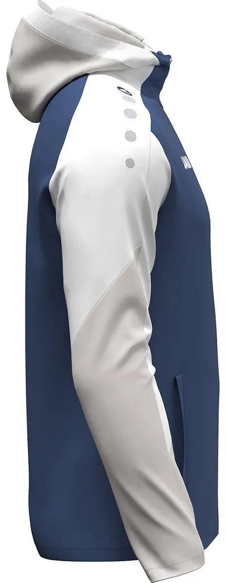 Jako Dynamic Jas Met Kap Kinderen 152 - Navy/Wit/Lichtgrijs