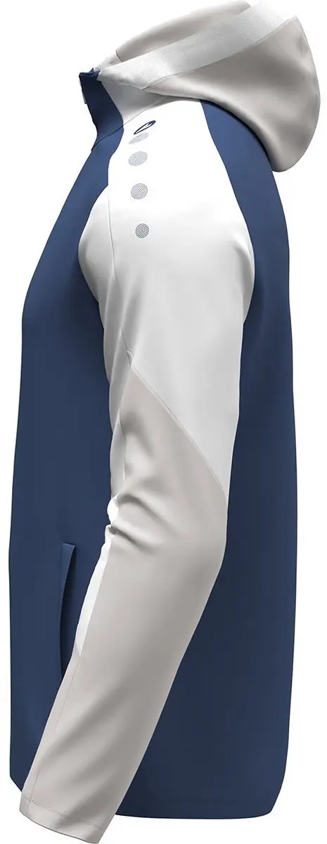Jako Dynamic Jas Met Kap Kinderen 152 - Navy/Wit/Lichtgrijs