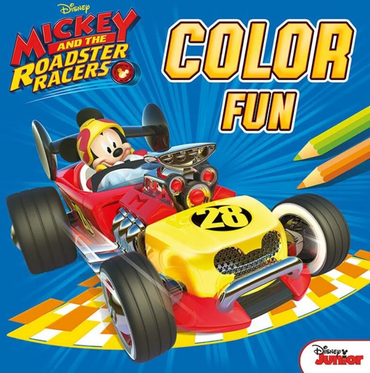 Disney Kleurboek Color Fun Mickey 22cm