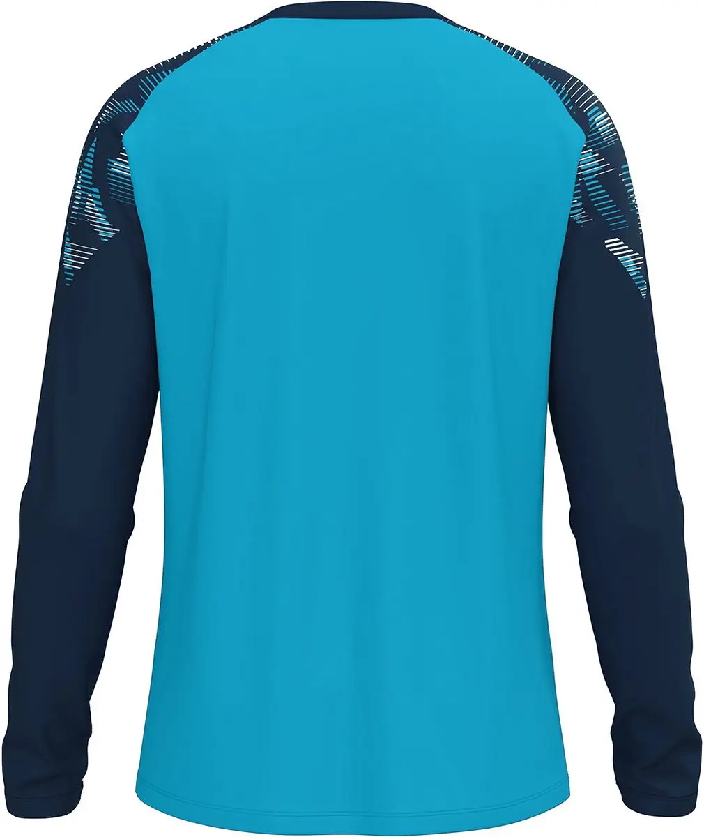 JAKO Sonic Longsleeve Heren M - Aqua/Marine