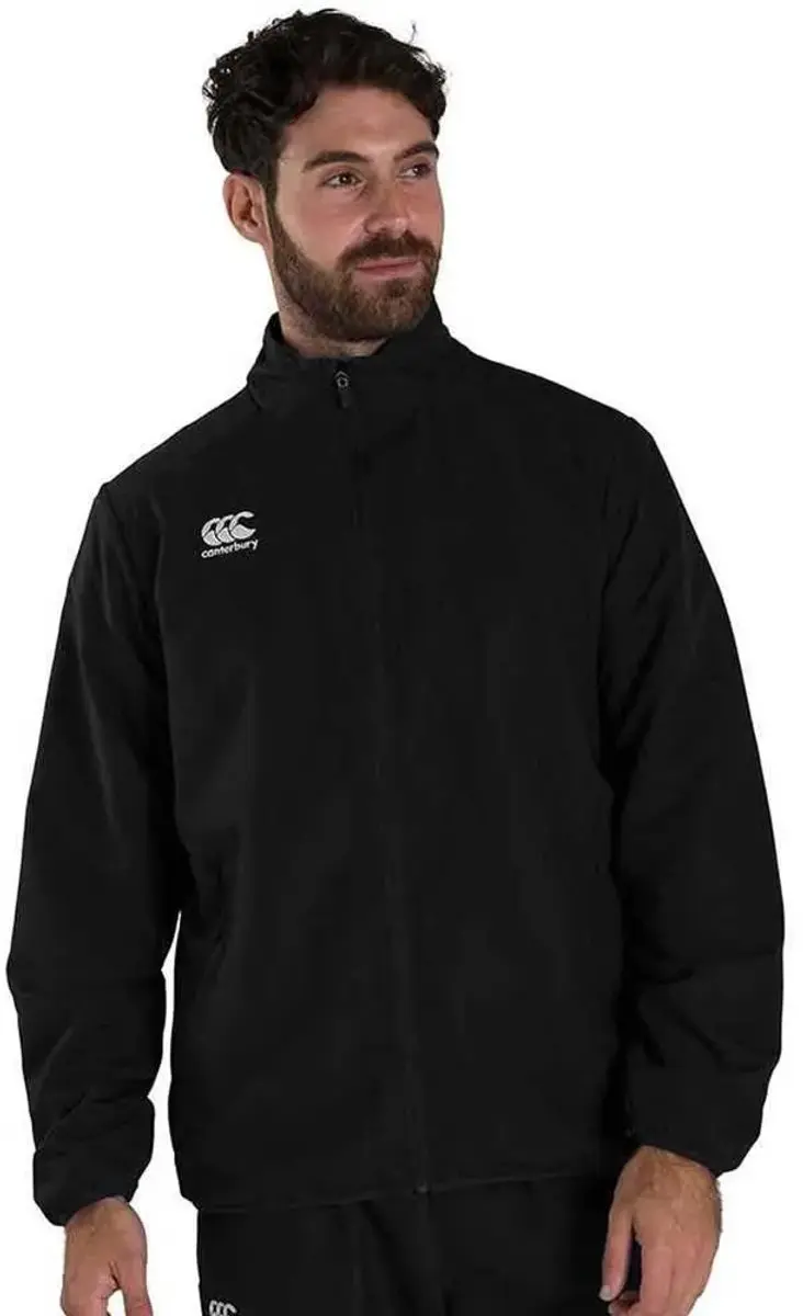 Canterbury Club Track Jacket - S - Zwart