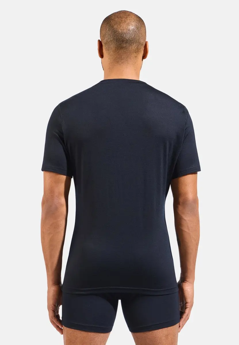 ODLO Natural Merino 160 Heren Shirt - XXL - Zwart