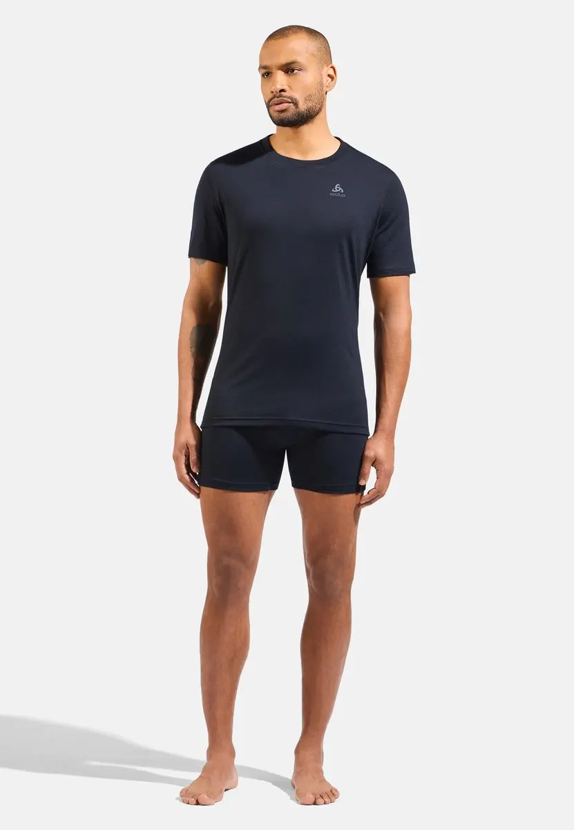 ODLO Natural Merino 160 Heren Shirt - XXL - Zwart