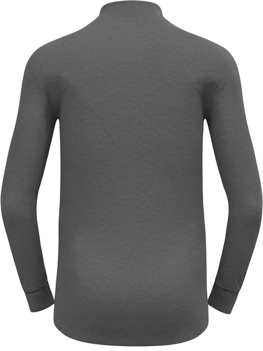 ODLO Men's ACTIVE WARM ECO Turtleneck Top - XL - Grijs - afbeelding 6 van 6
