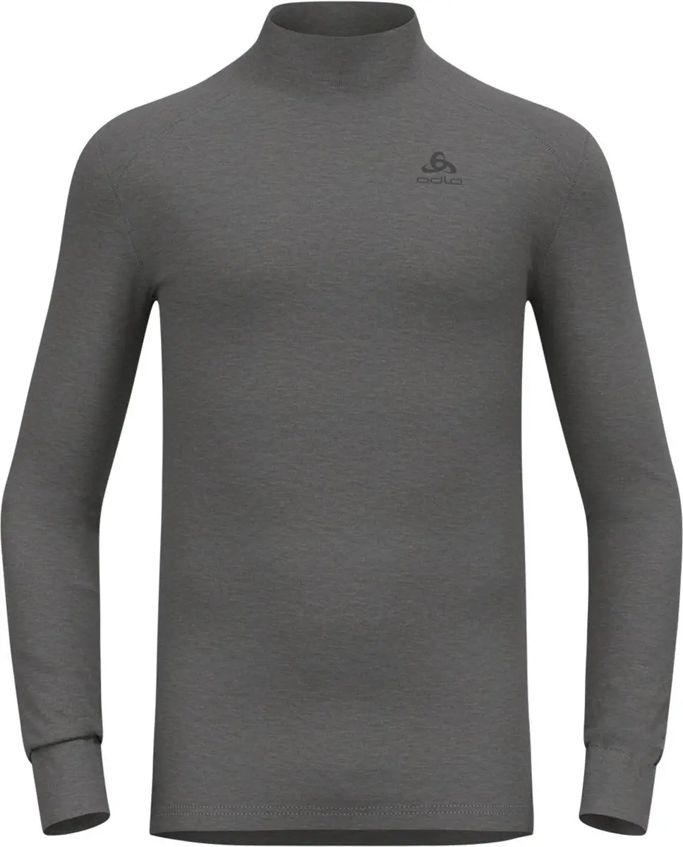 ODLO Men's ACTIVE WARM ECO Turtleneck Top - XL - Grijs