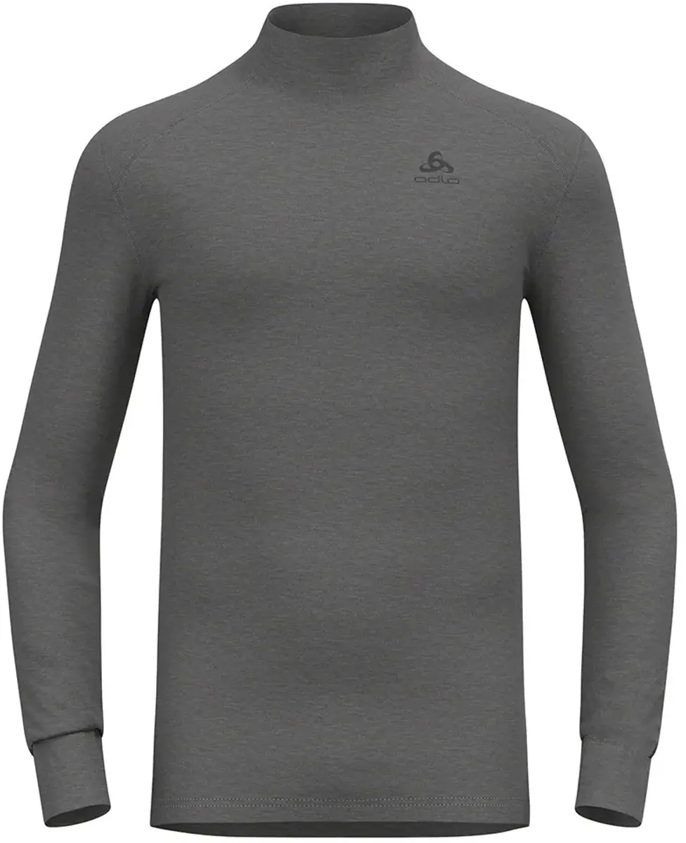 ODLO Men's ACTIVE WARM ECO Turtleneck Top - XL - Grijs