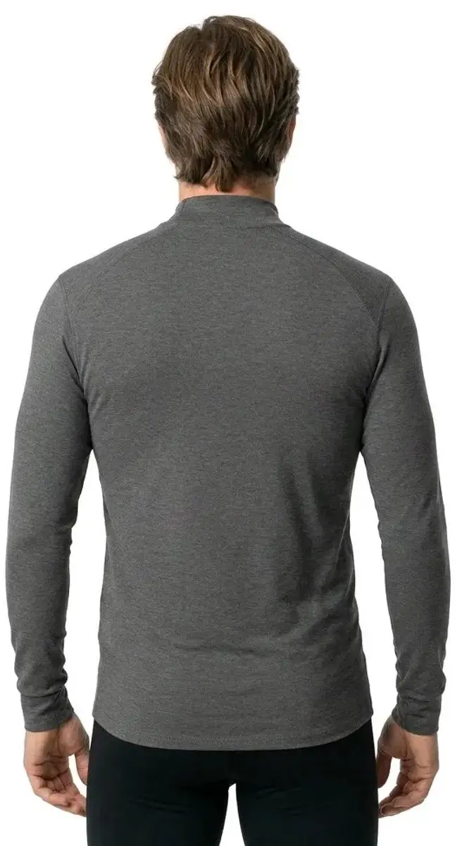 ODLO Men's ACTIVE WARM ECO Turtleneck Top - XL - Grijs