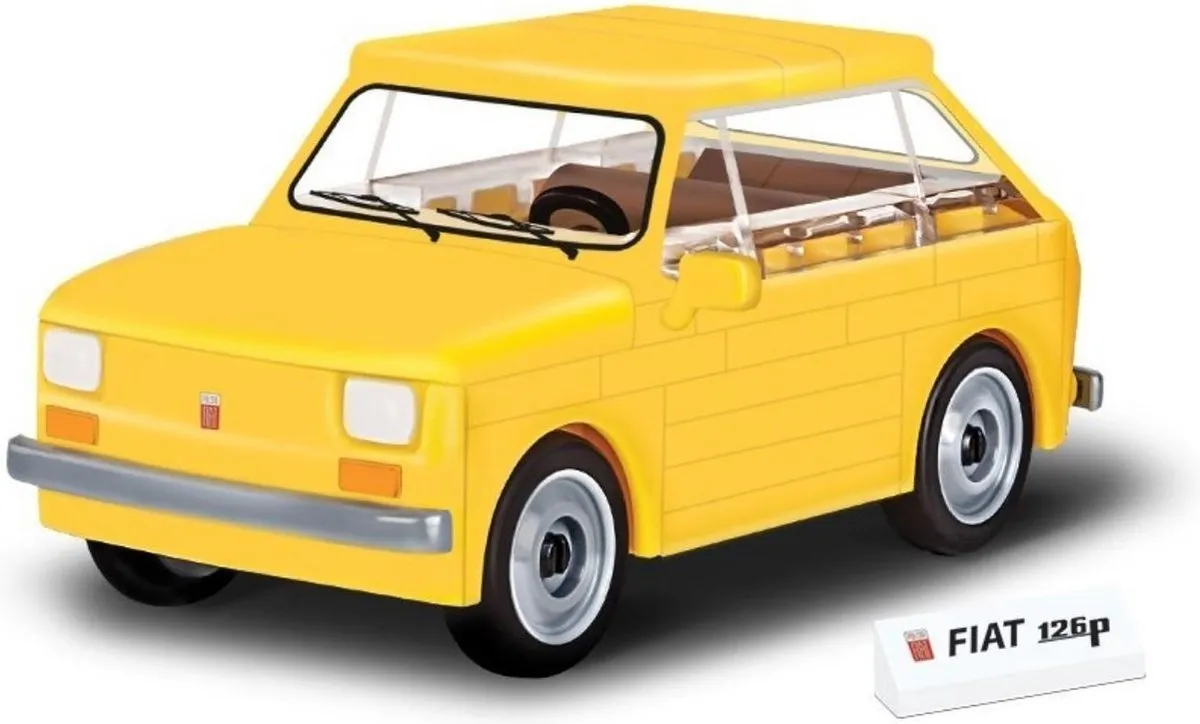 Cobi Youngtimer Fiat 126p Bouwpakket 1:35