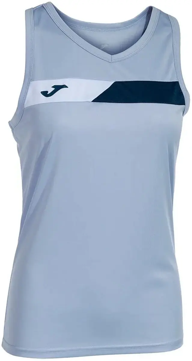 Joma Court Mouwloos T-shirt Blauw L Vrouw