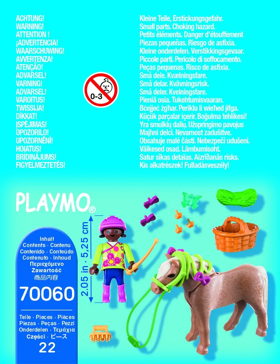 Playmobil Special Plus Meisje met pony 70060 - Multicolor - afbeelding 2 van 6