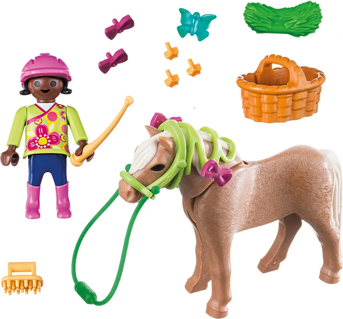 Playmobil Special Plus Meisje met pony 70060 - Multicolor - afbeelding 6 van 6