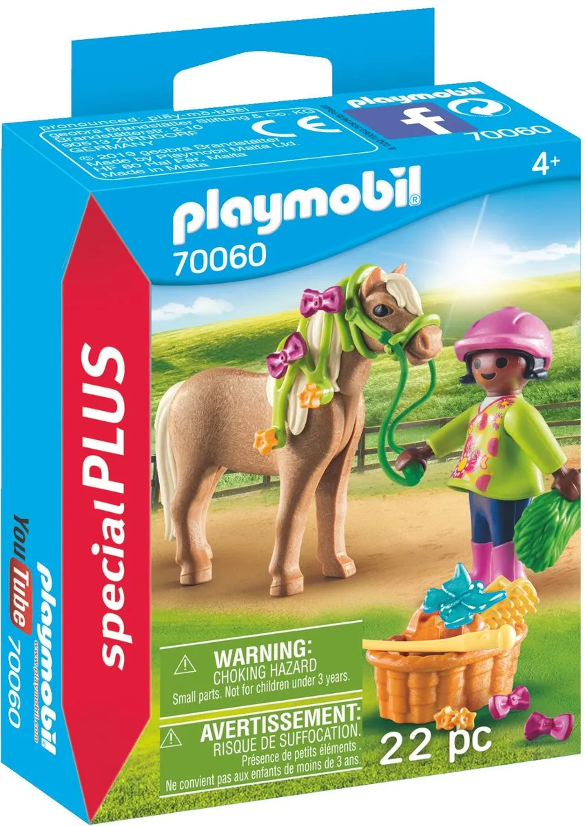 Playmobil Special Plus Meisje met pony 70060