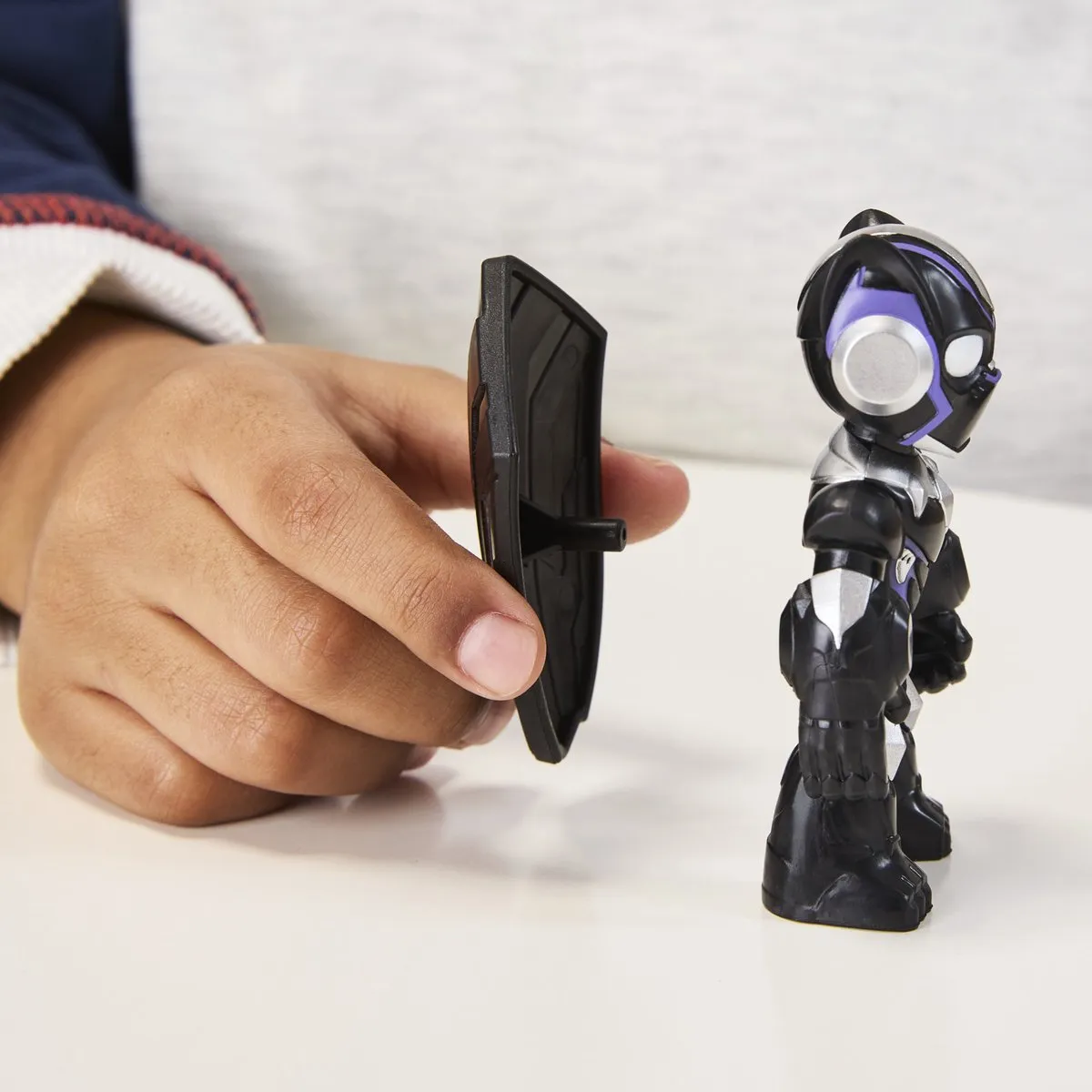 Hasbro Marvel Iron Man & Friends Black Panther Actiefiguur 3+ - G17735X00 - afbeelding 4 van 6