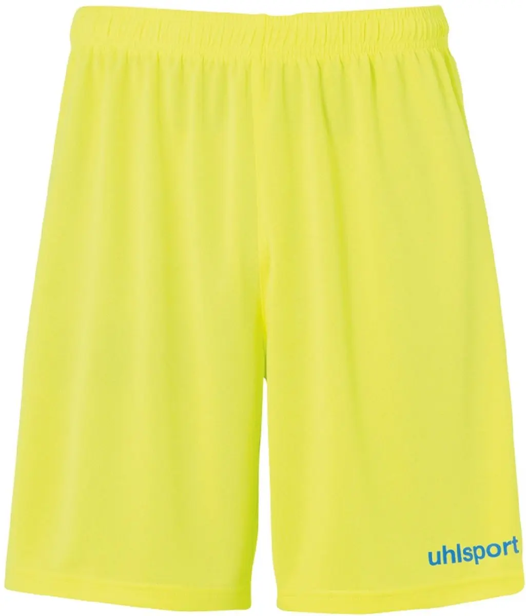Uhlsport Sportshort Center Basic 100332 - S - Fluo Rood/Zwart