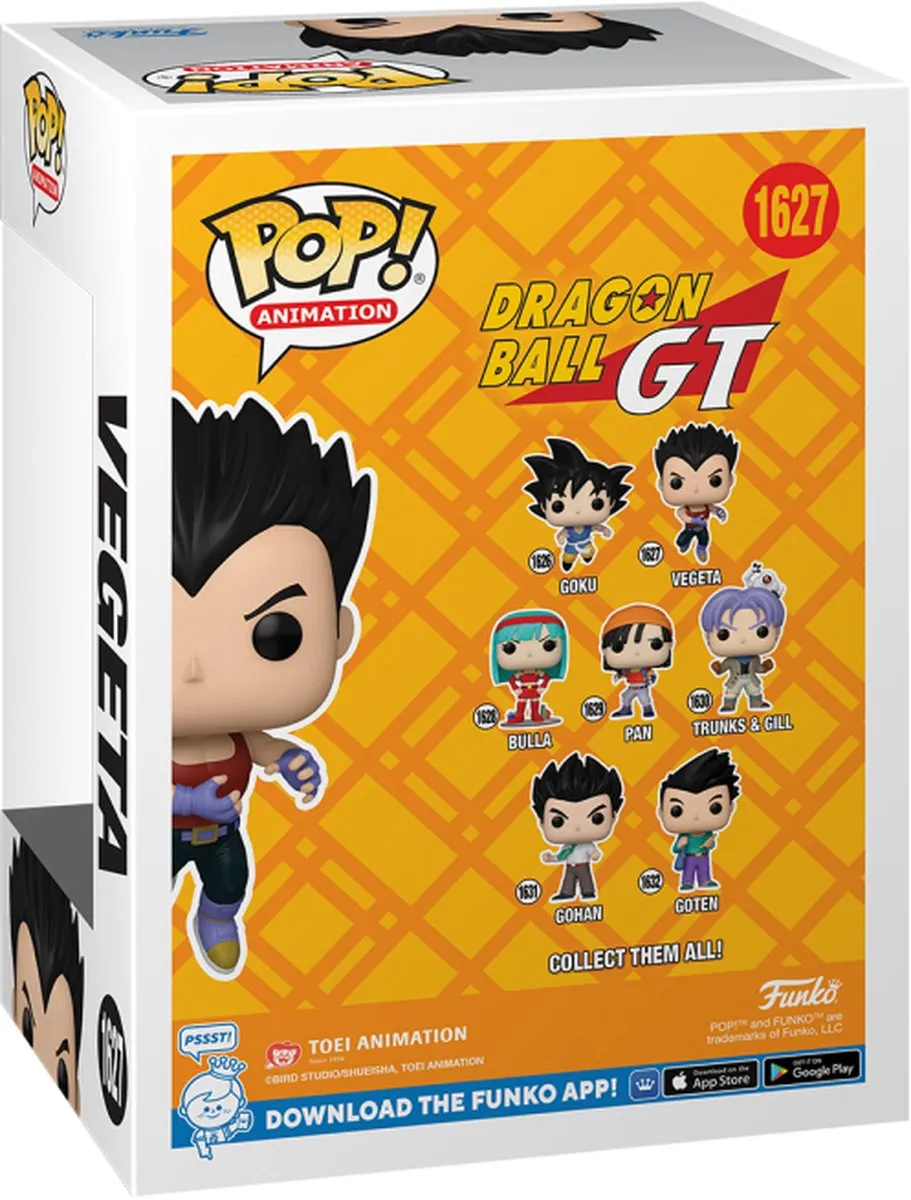 Funko Pop Animation Dragon Ball GT Vegeta #1627 - Multi
