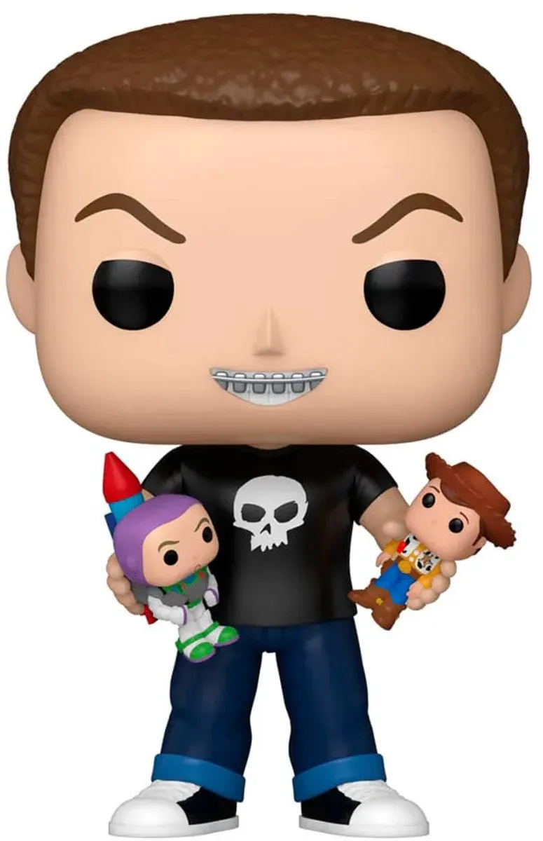 Funko Pop! Rides Toy Story 30th Sid met Buzz & Woody #1598 - Multicolor