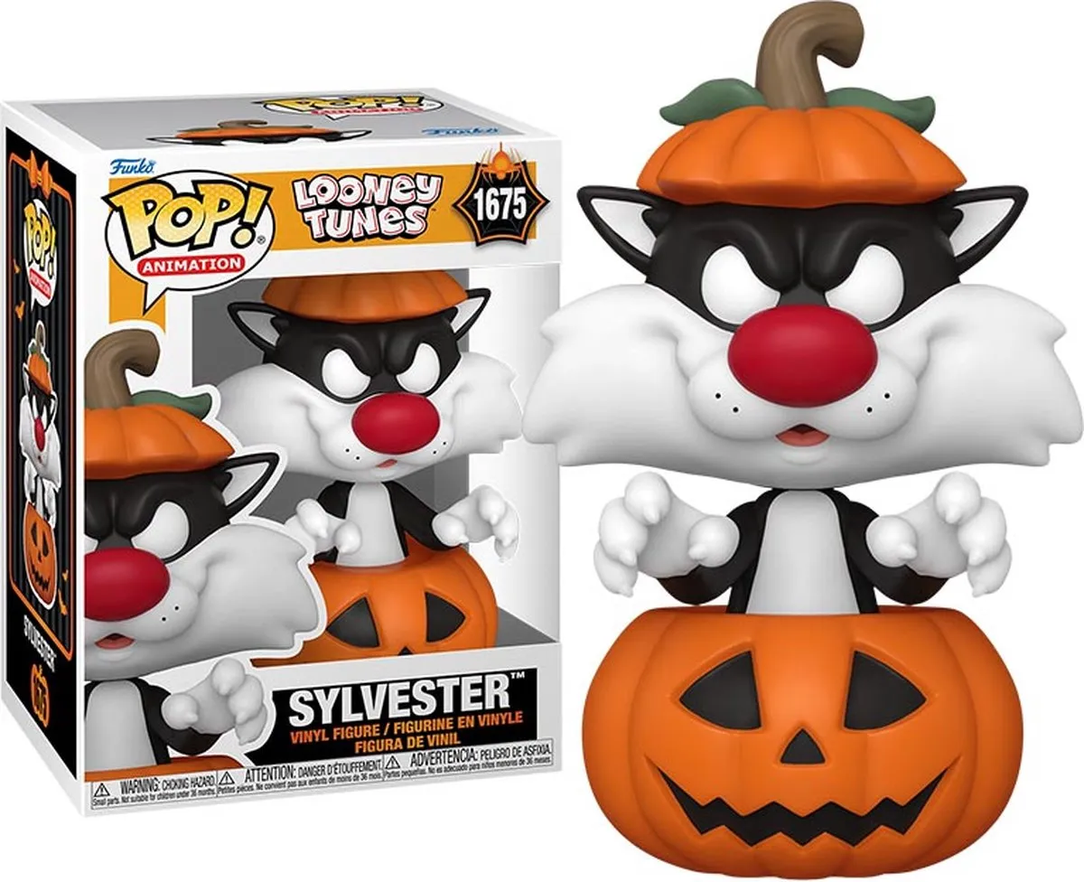 Funko Pop! Looney Tunes Sylvester Halloween #1675 - Meerkleurig