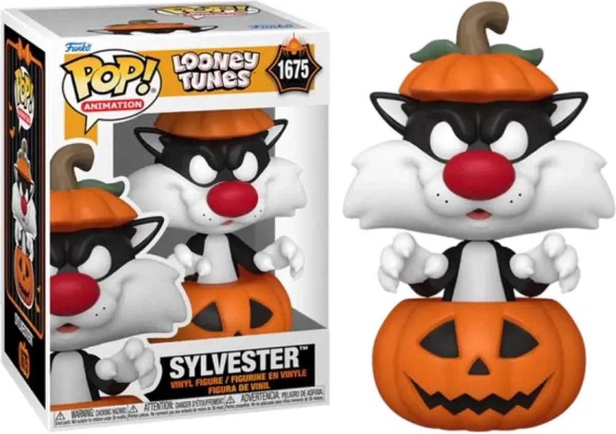 Funko Pop! Looney Tunes Sylvester Halloween #1675 - Meerkleurig
