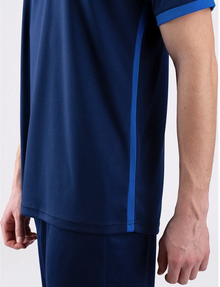 Jako Primera Korte Mouw Shirt Kinderen - 128 - Indigo/Navy