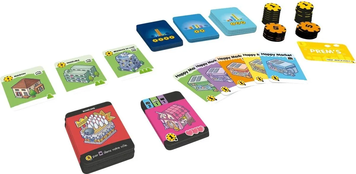 Asmodee Happy City Bordspel - 2-5 Spelers
