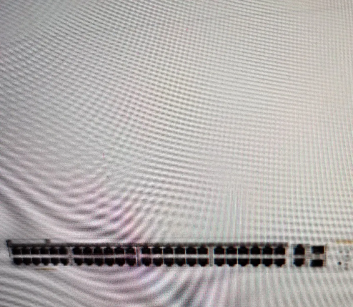 HP Switch JL809A - 48x PoE 1Gbps - 2x SFP - 176Gbps - Wit