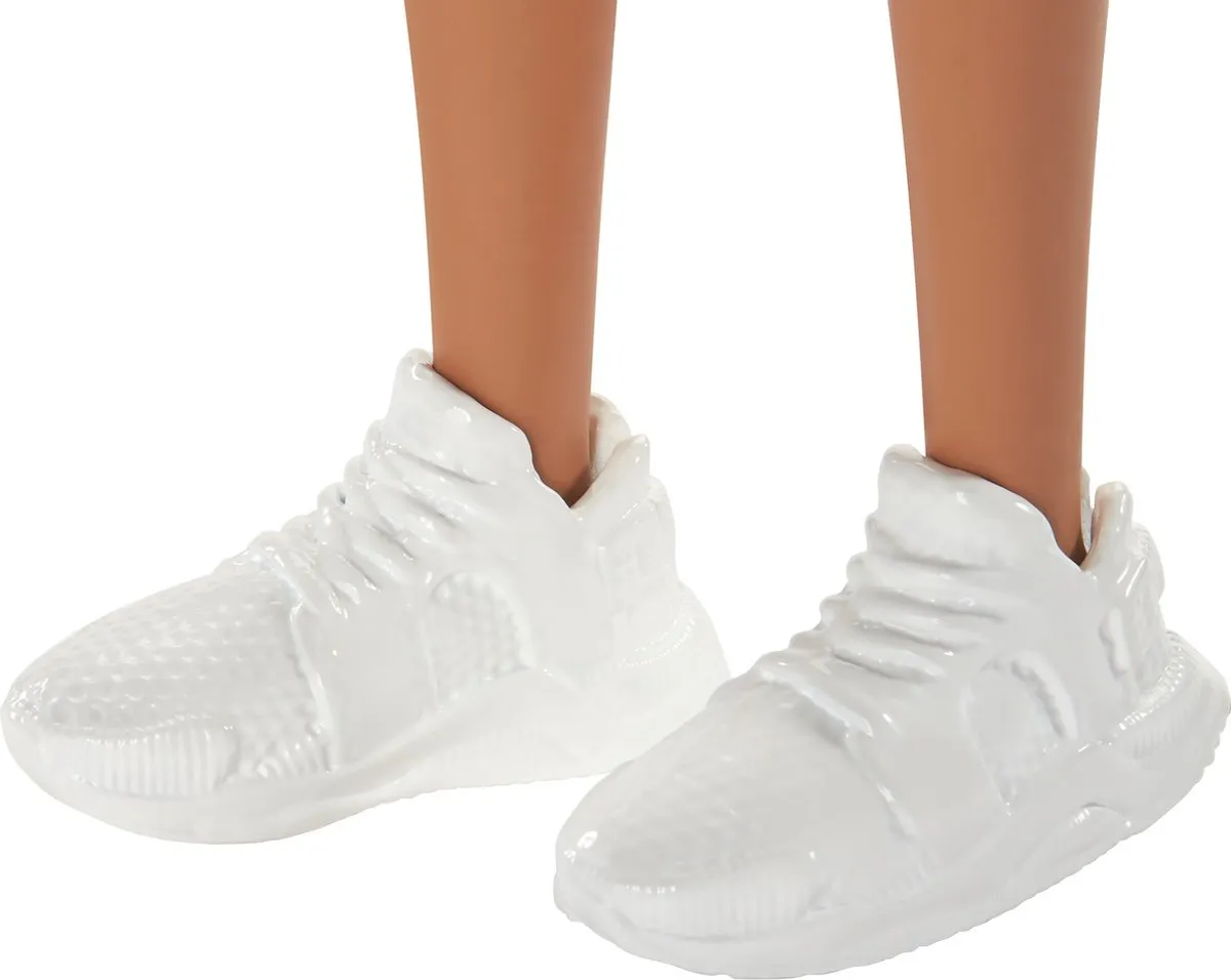 Barbie Fashionistas Pop Slangenhuid Jurkje - Blauw