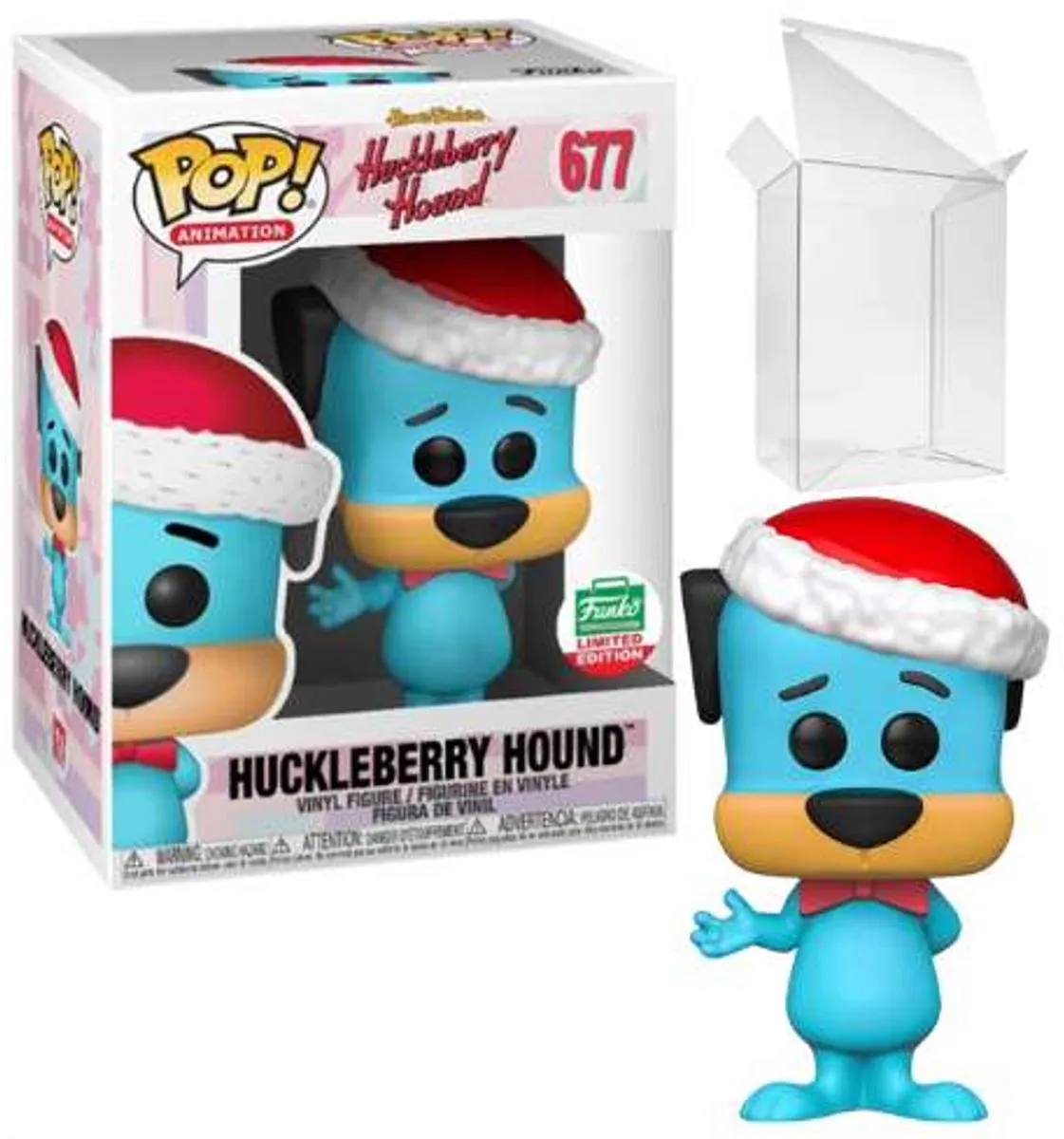 Funko Pop! Disney Huckleberry Hound Santa Hat #677