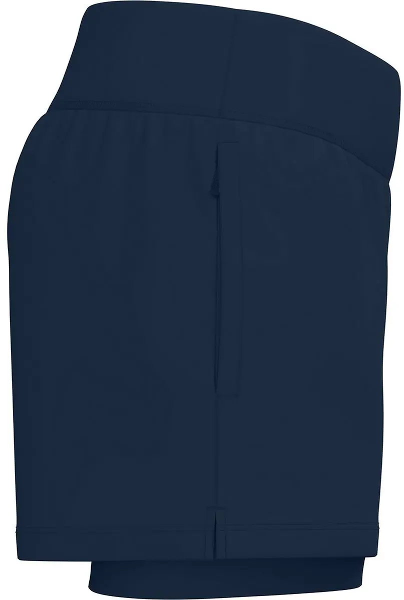Jako One 2-in-1 Short Dames 42 - Marine