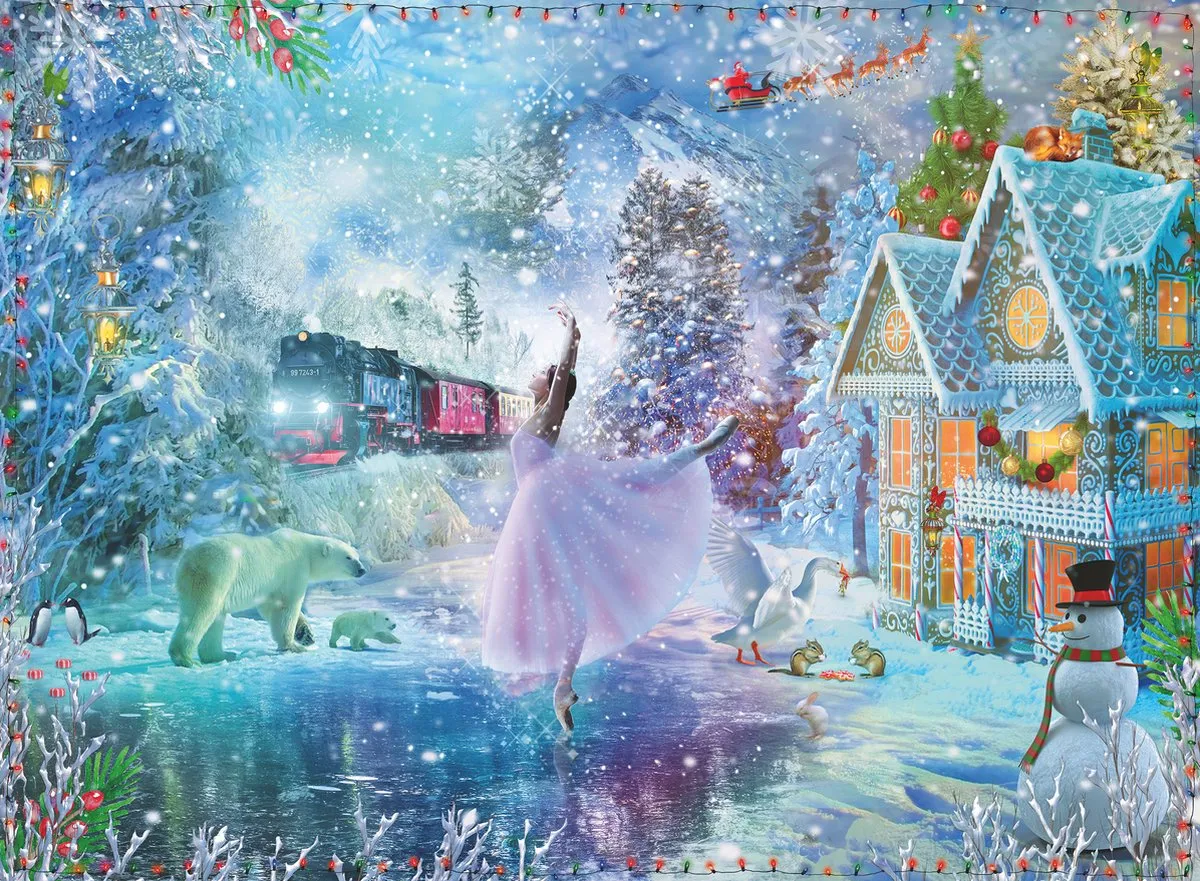 Ravensburger Winterwonderland Legpuzzel 300 XXL Stukjes - Multicolor