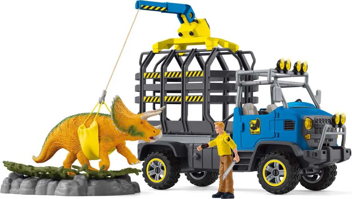 Schleich Dinosauriërs Truckmissie 42565 - Multikleur