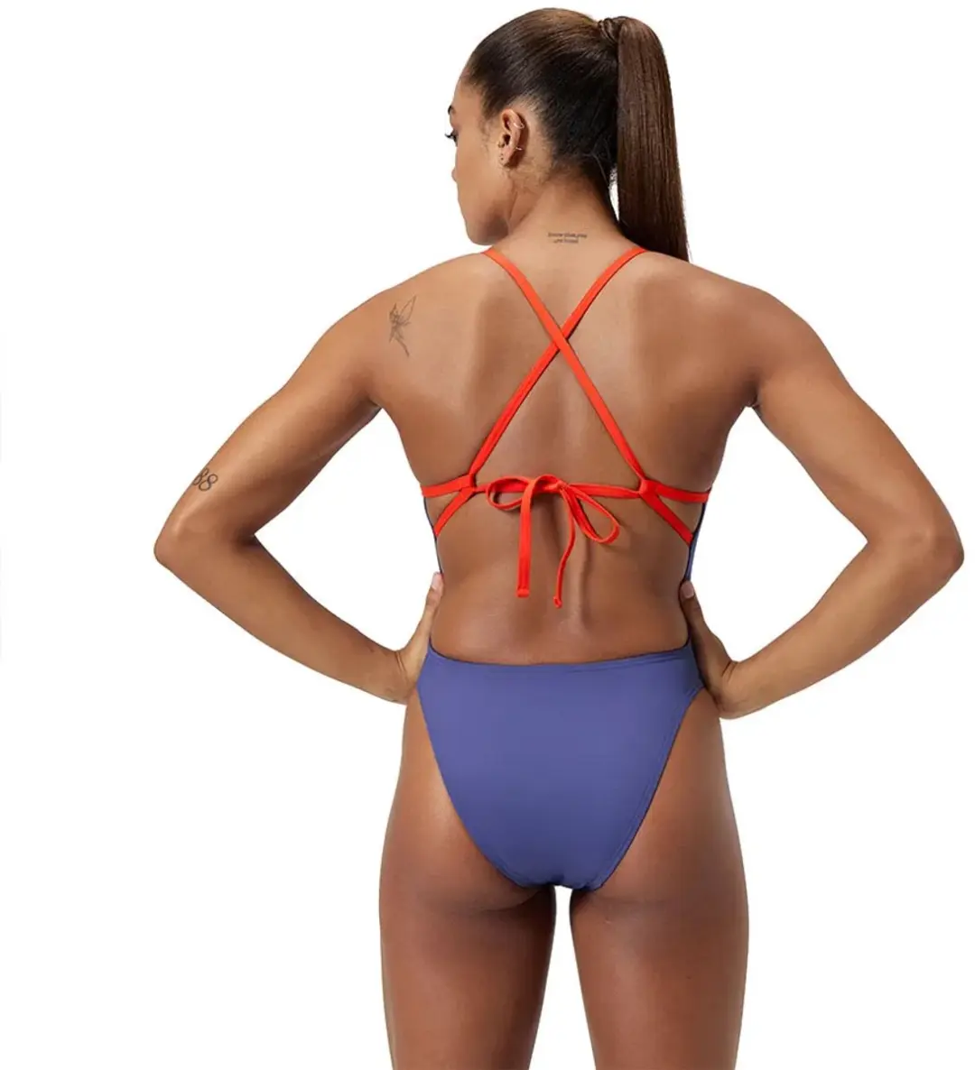Speedo Solid Tie Back Zwemkleding 26 - Hapuna Blue