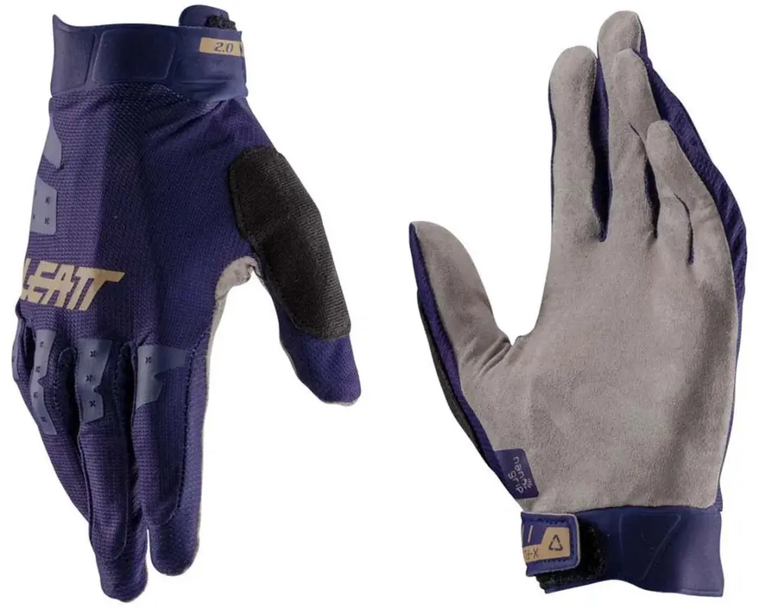 Leatt 2.0 X-Flow Handschoenen - M - Blauw/Paars