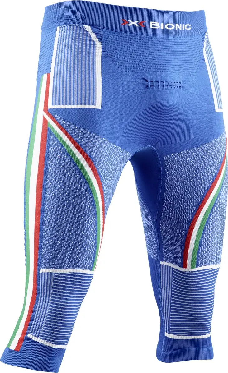 X-Bionic Energy Accumulator 4.0 Patriot Pants 3/4 Italy Heren Compressiebroek